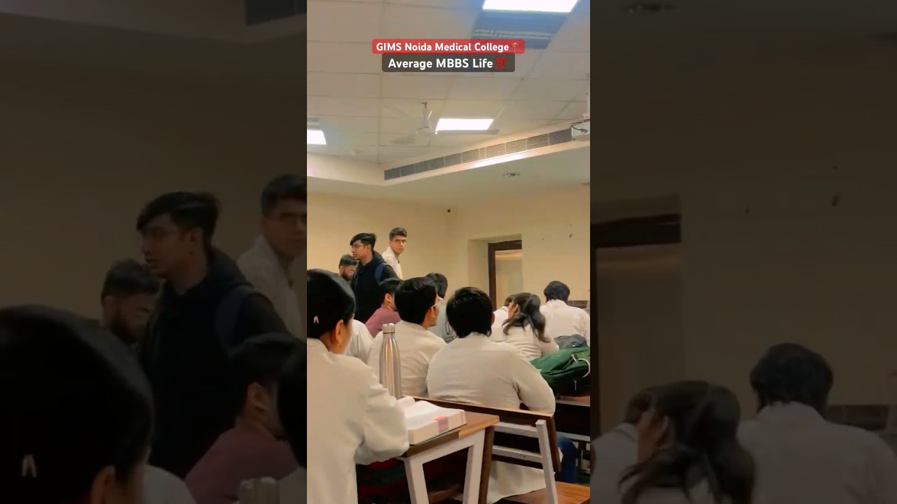 GIMS Noida Medical College | Average MBBS Life #mbbslife #gimsgreaternoida #mbbsvlog #mbbsmotivation