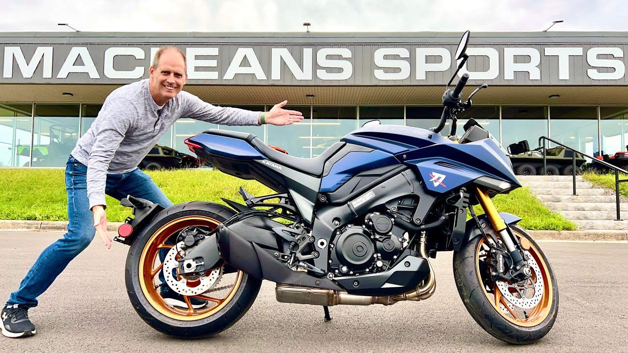 2023 Suzuki Katana: An absolute thrill ride with great power that's easy to live with!  Not Retro?