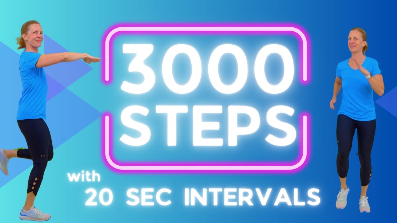 Weight-Loss Walking Workout to do at Home with 3000 Energizing Steps