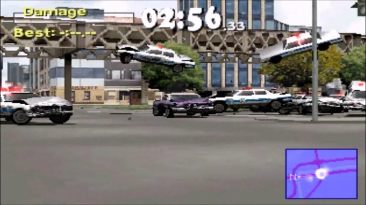 Driver 2 PS1: Law Enforcement Nightmare Survival