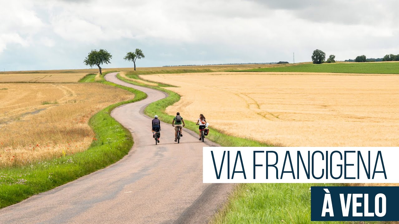 La Via Francigena &agrave; velo