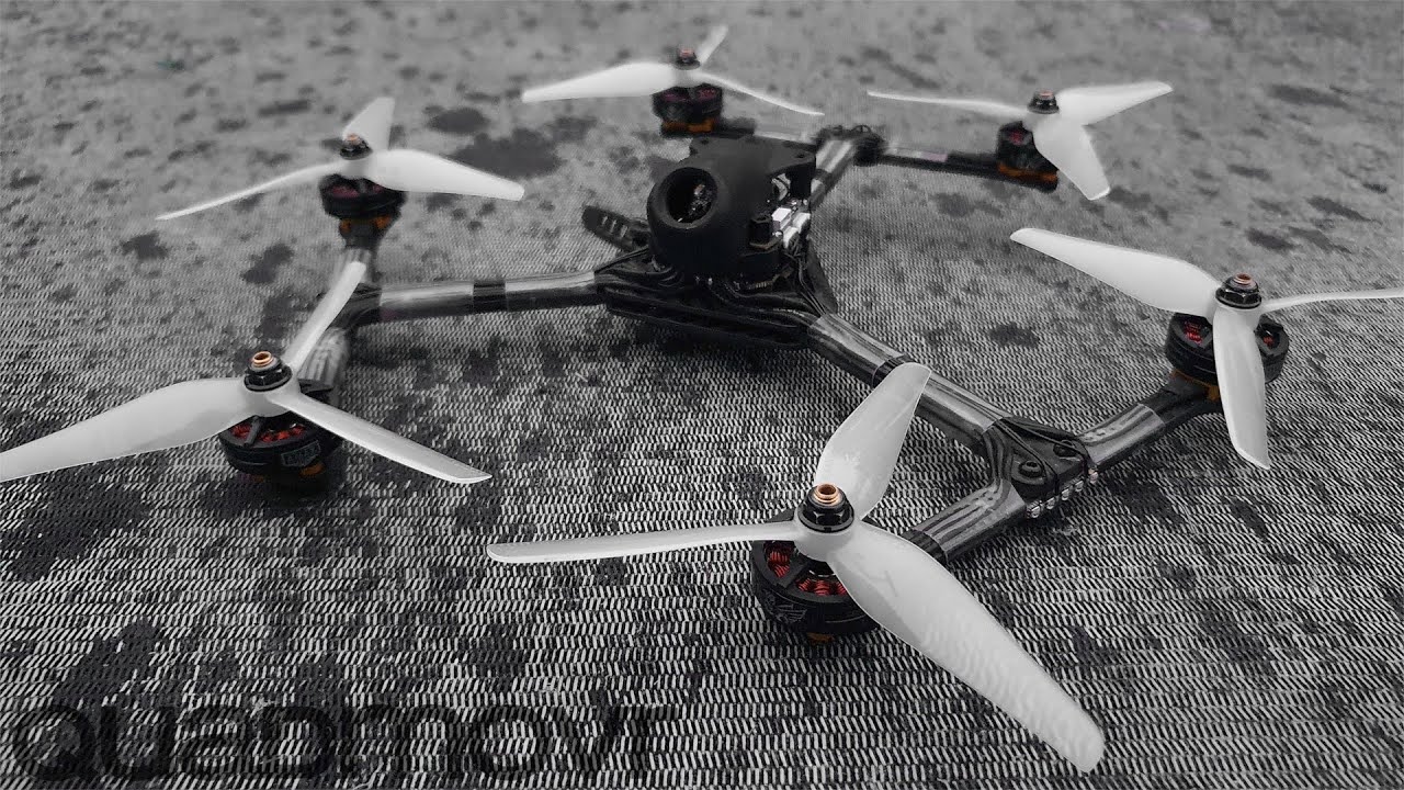 hexamovr5r1 amax2305 2350kv ethix p4 hqprop kiss esc 4in1 + 2x 25a kiss fc v2 4s1300 120c