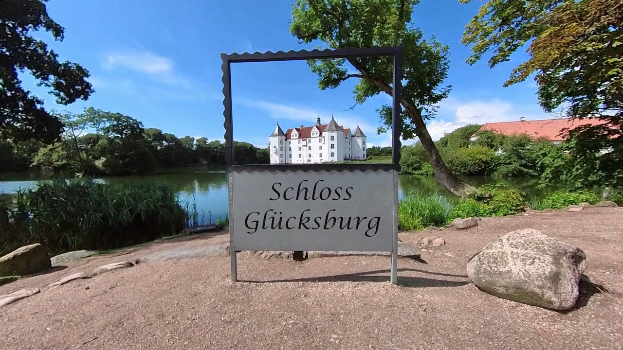 Glücksburg, Schloß und Strand