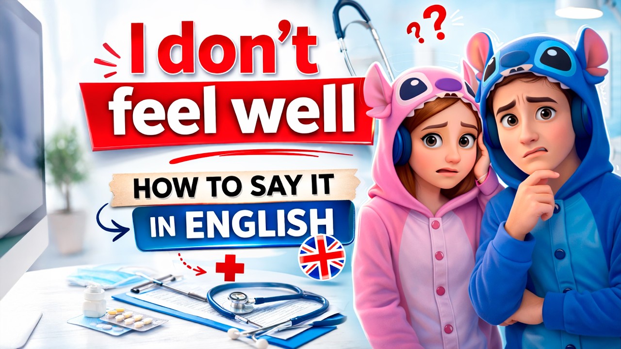 English at the Doctor's Office — What to Say, How to Explain | Step by Step English