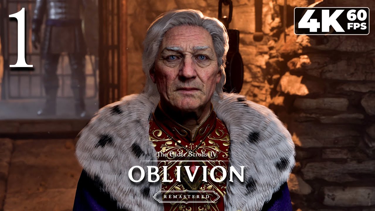 Oblivion: Remastered (PC) - 4K60 Walkthrough Part 1 - 