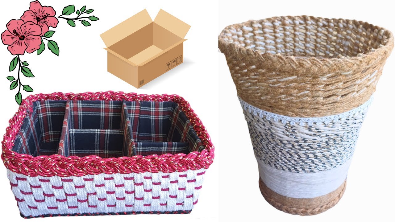 BEAUTIFUL IDEAS of rope storage basket 
