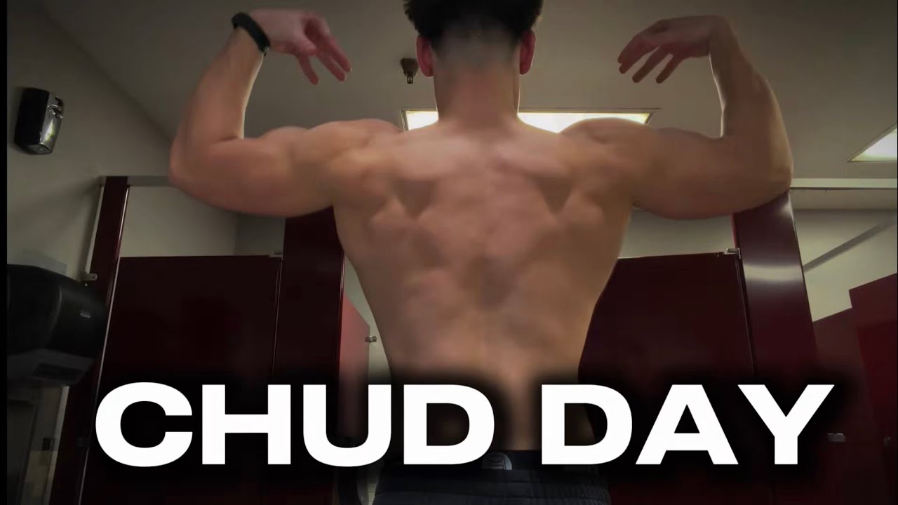 PULL DAY FOR CHUDS TO GROW #fitness #motivation 