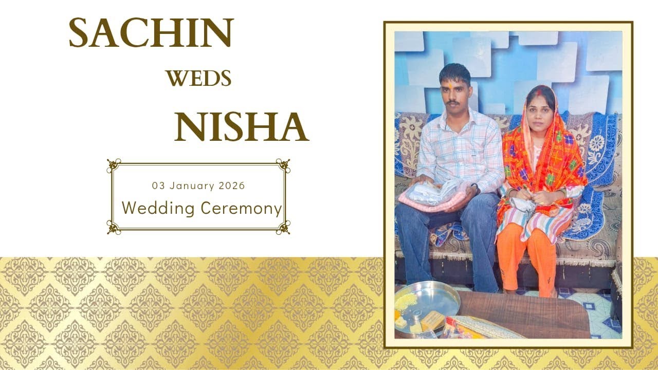 🔴 Live  || Sachin weds Nisha || Marriage Ceremony || Live By Studio 83 Live 9992233619