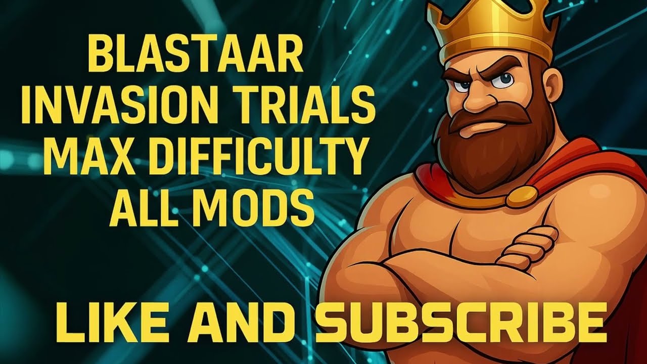 Blastaar invasion trials all mods max difficulty insidious node 7