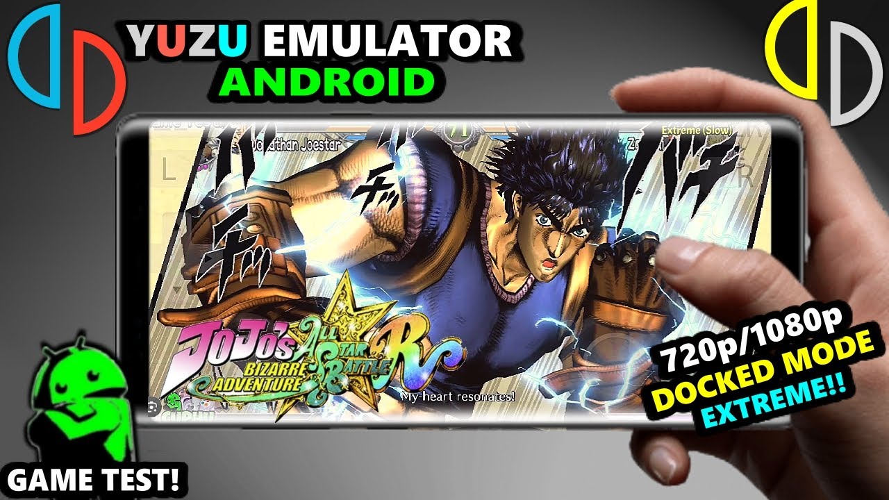 Yuzu Android - JoJo's Bizarre Adventure: All-Star Battle R