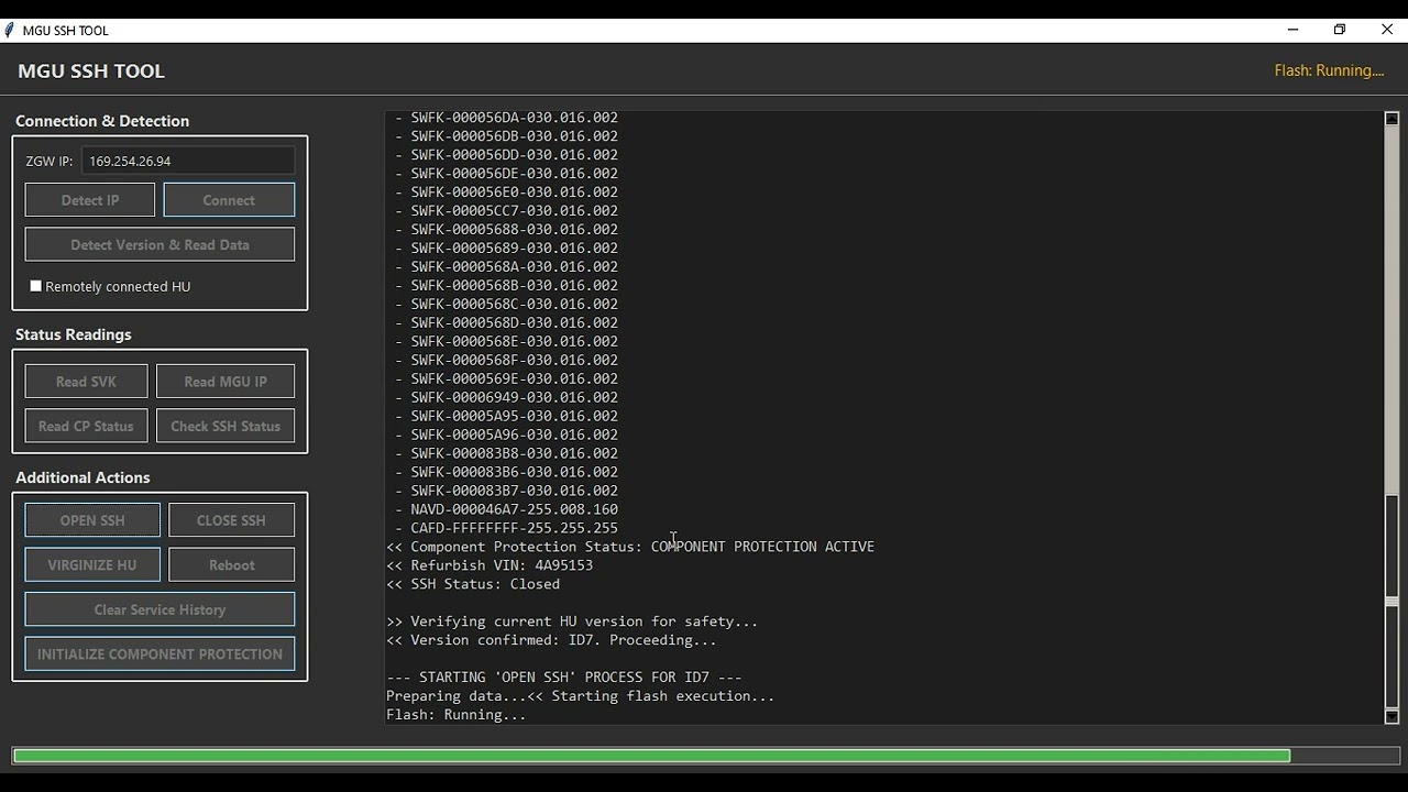 MGU - COMPONENT PROTECTION FULL ENET REMOVE