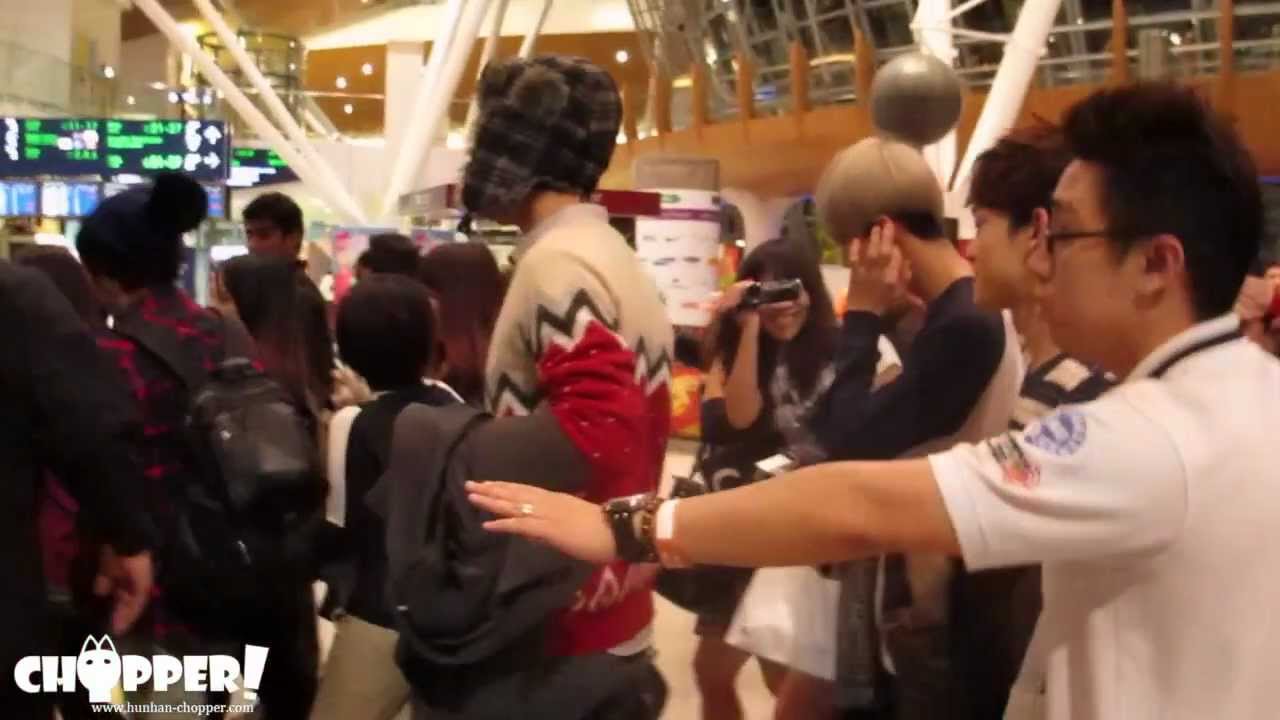 [Chopper!]130115 Malaysia KLIA HUNHAN Focus