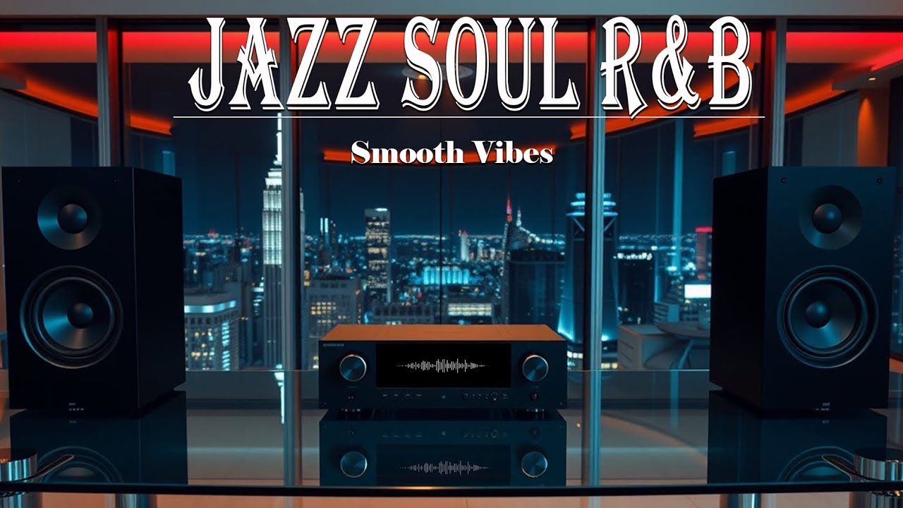 Smooth Jazz & Soulful R&B – Relaxing Beats Journey for Peaceful Focus & Chill Vibes