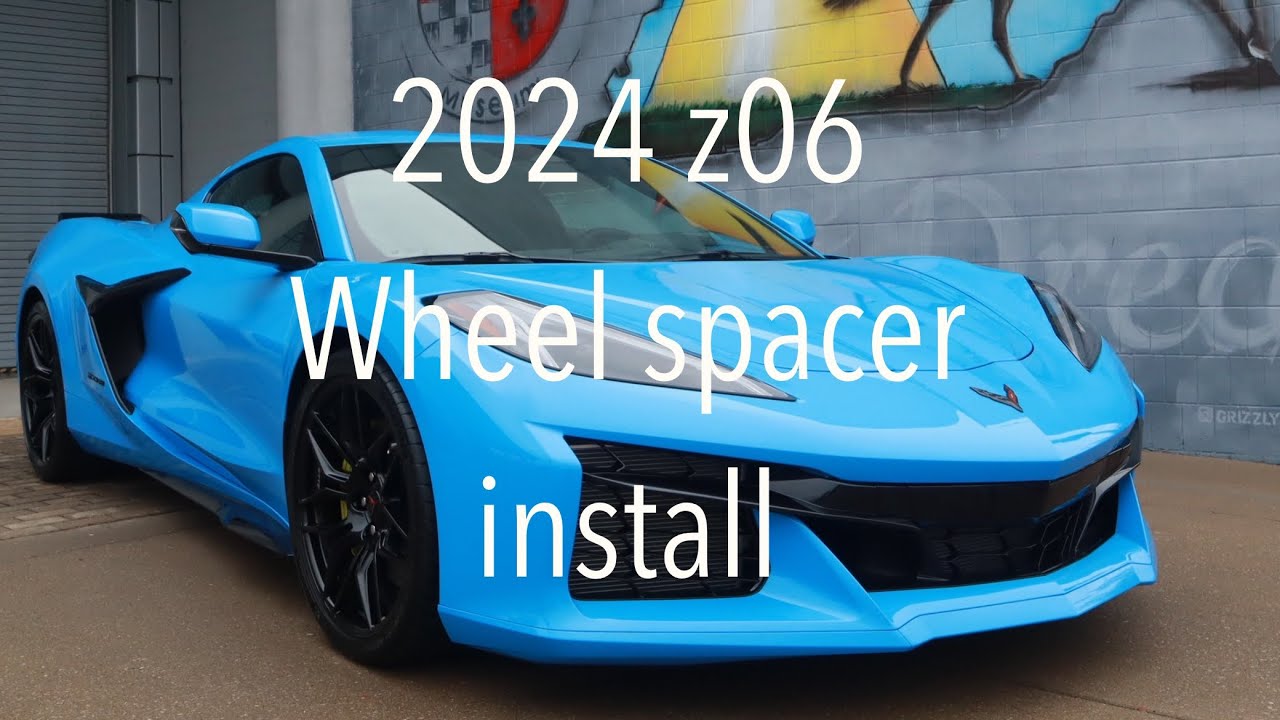 C8 z06 wheel spacer install