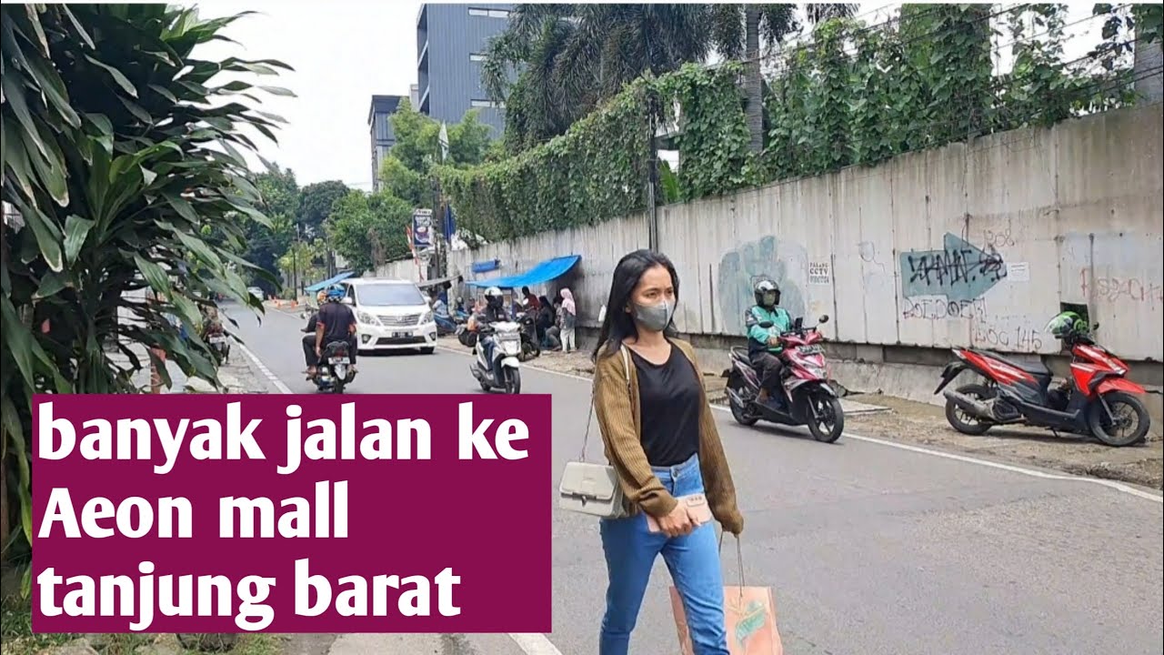 Walking around Jakarta from Jl Nangka to AEON Mall Tanjung Barat