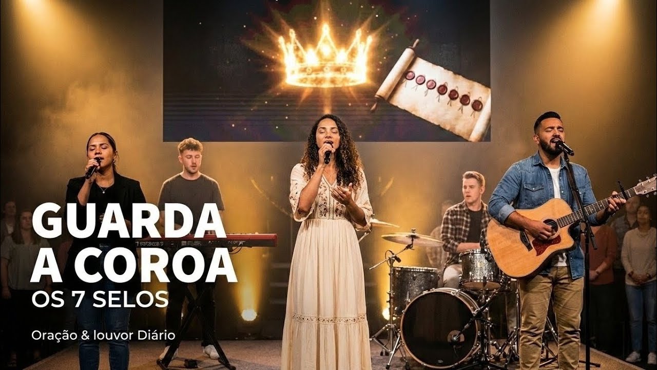 Vigia e Guarda a Coroa (Os 7 Selos) 👑📜🔥 | Hino Profético | Oração & louvor Diário