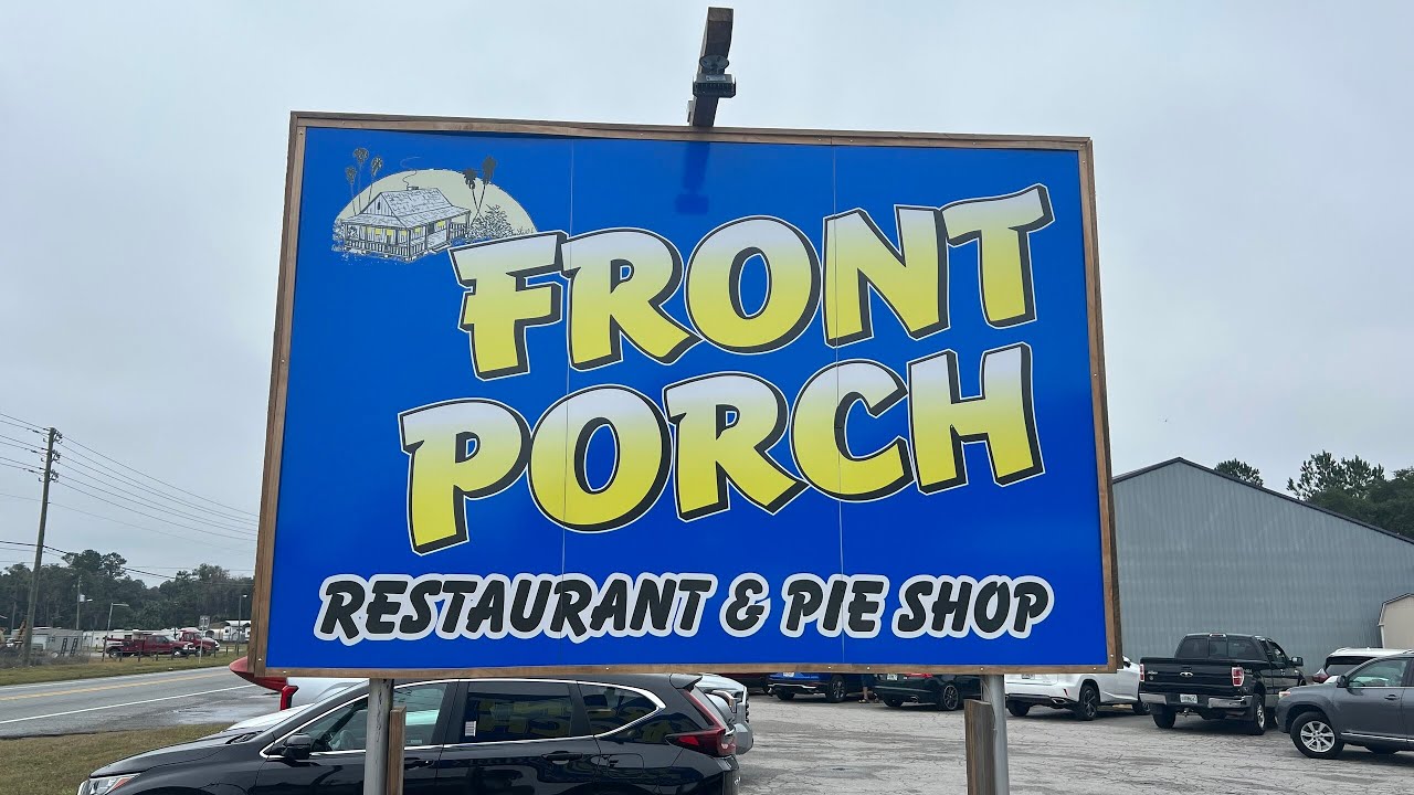 Trying the Front Porch Restaurant & Pie Shop in Dunnellon, FL | Homemade Pies, Breakfast & Lunch