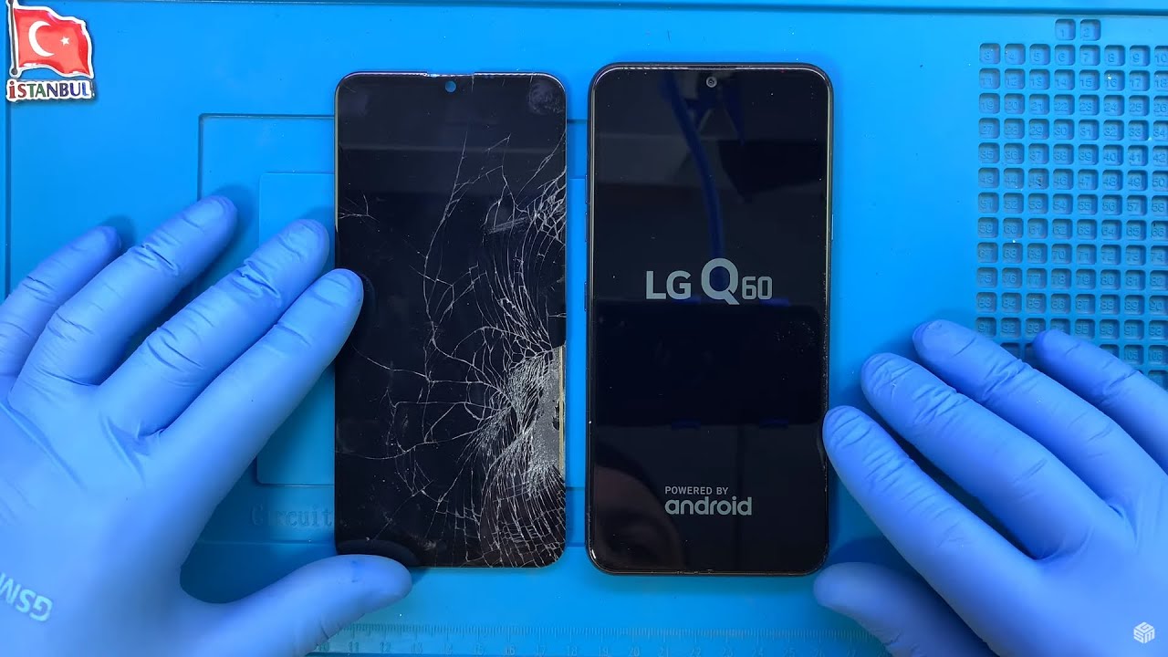 Замена экрана LG Q60