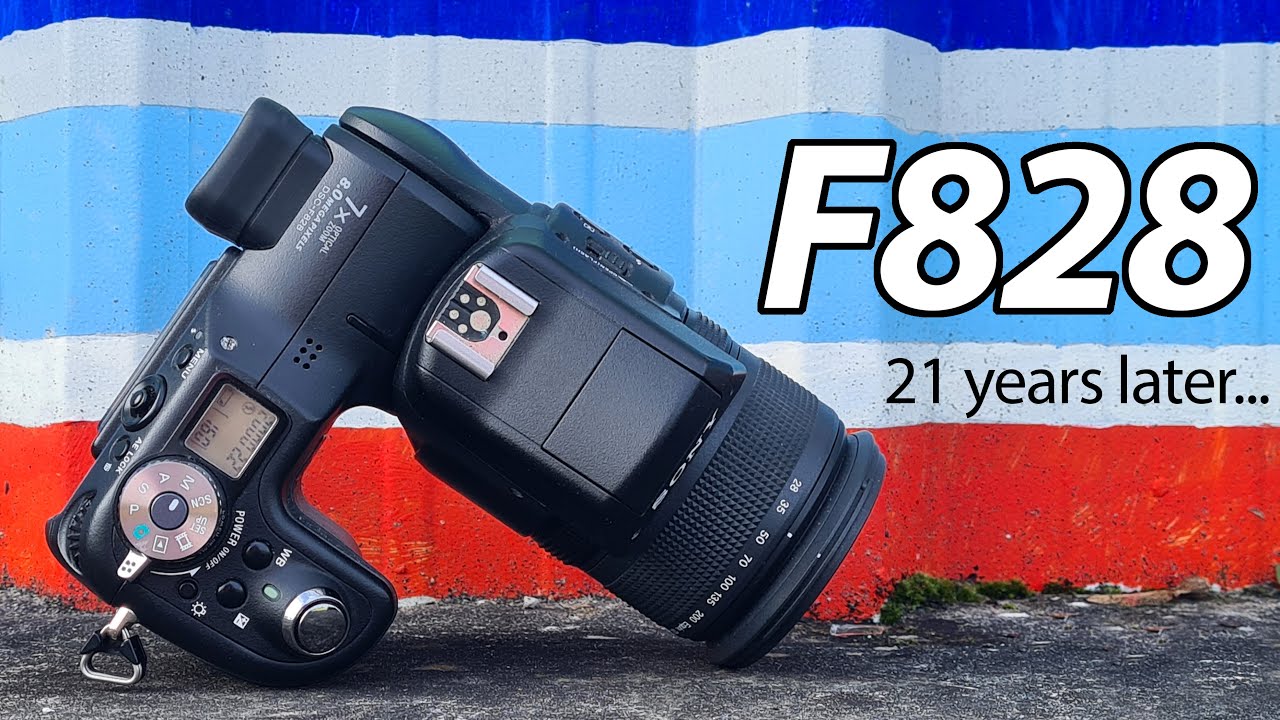 Sony Cyber-shot F828: 21 год спустя! Обзор ретро-камеры + ИК-подсветка!