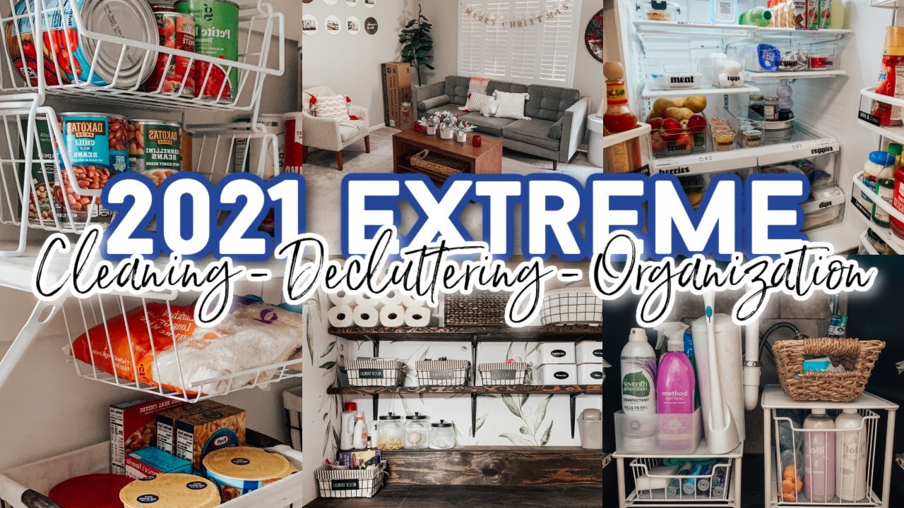 Extreme Cleaning, Decluttering & Organization around my House