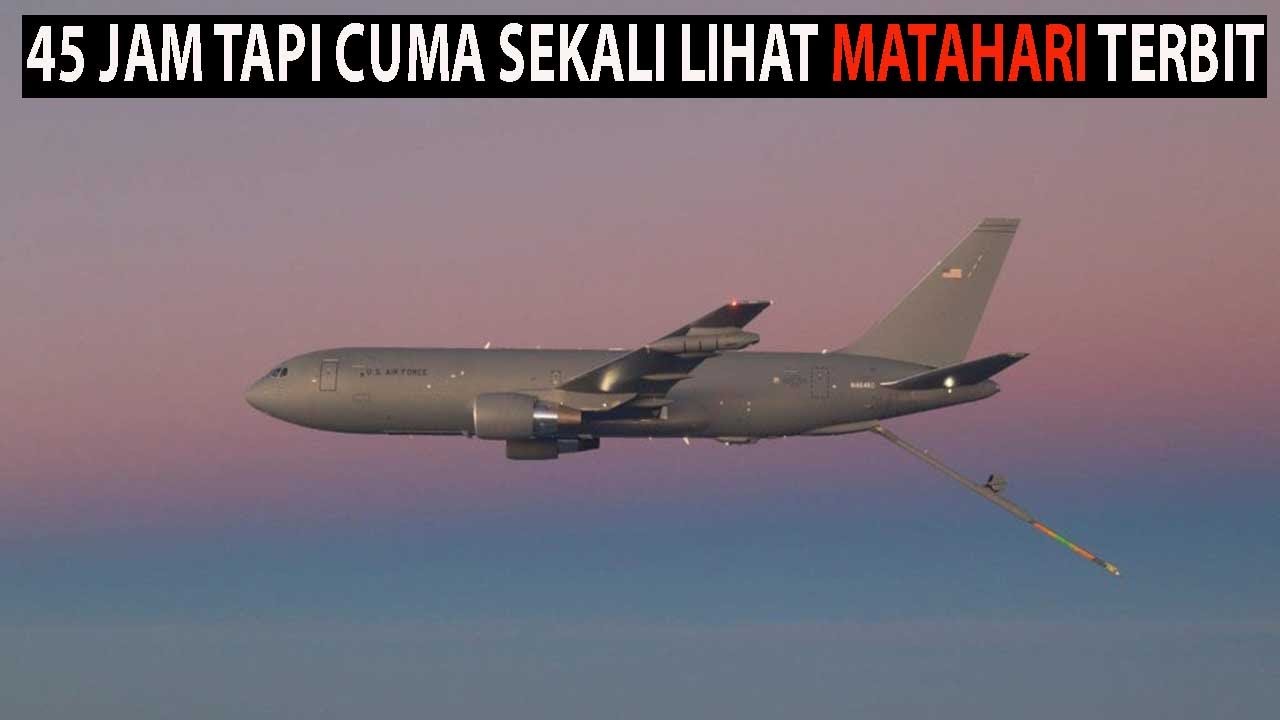 Rekor, KC-46 Pegasus Terbang Keliling Dunia Non-Stop