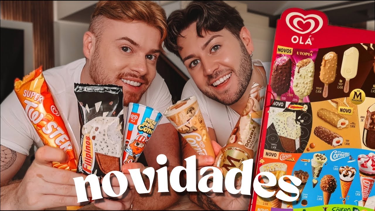 COMPRÁMOS *TODAS* AS NOVIDADES DOS GELADOS OLÁ! 🍦