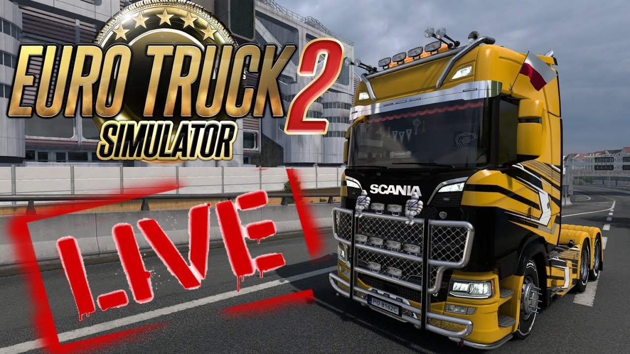 🔴 [NA ŻYWO] Chillowanko w ETS2 EURO TRUCK SIMULATOR 2 PL