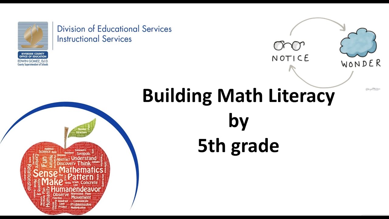 Math Literacy by 5th grade