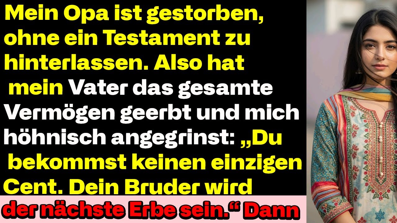 ater dachte, mein Bruder bekam das ganze Erbe – bis meine Mutter mir den Umschlag gab