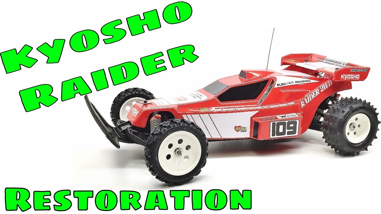 Vintage Kyosho Raider Restoration