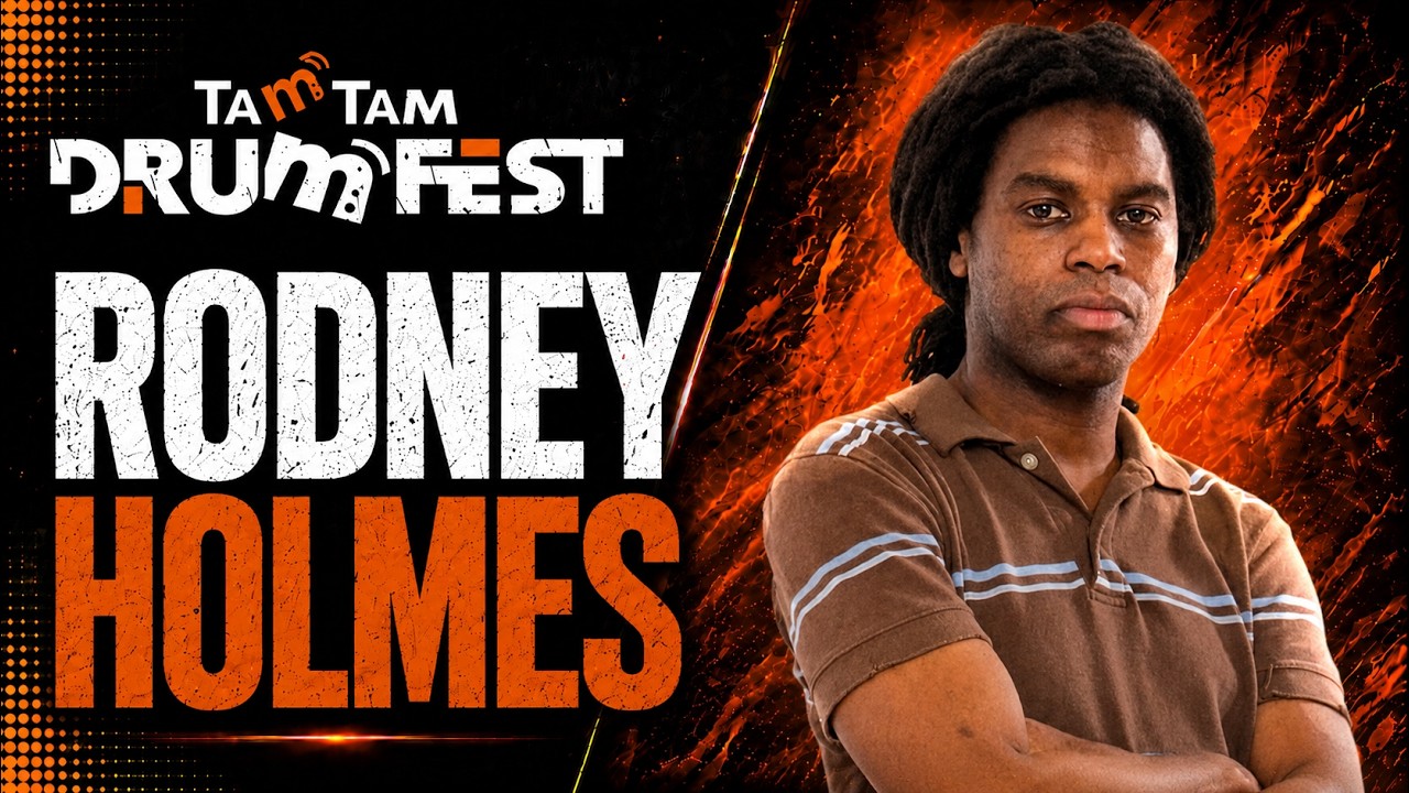 Rodney Holmes TamTam DrumFest 2011 - Tama Drums #01