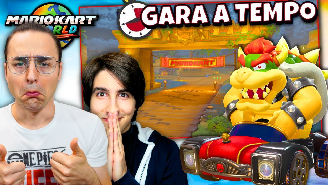 SI COMINCIA! RECORD MONDIALE su Mario Kart World – Deserto Picchiasol 🏁