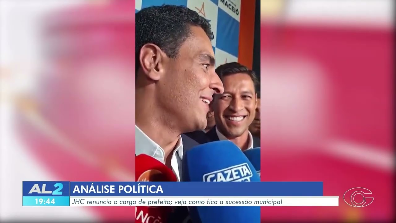 Ren&uacute;ncia de JHC muda cen&aacute;rio pol&iacute;tico e Macei&oacute; tem novo prefeito