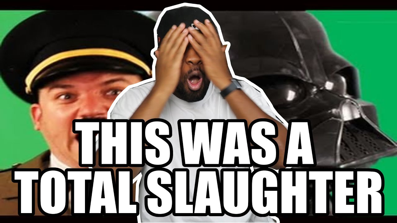 [ REACTION ] Darth Vader vs Hitler 1-3 Epic Rap Battles of History