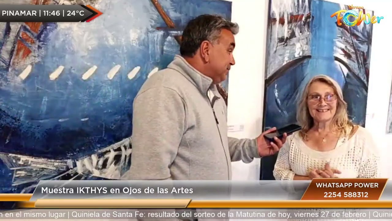 Muestra de arte ... en El ojo de