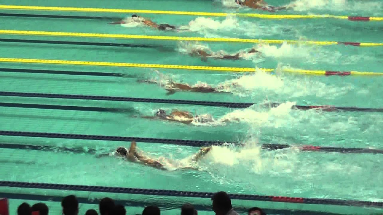 インカレ2014男子800mフリーリレーA決勝
