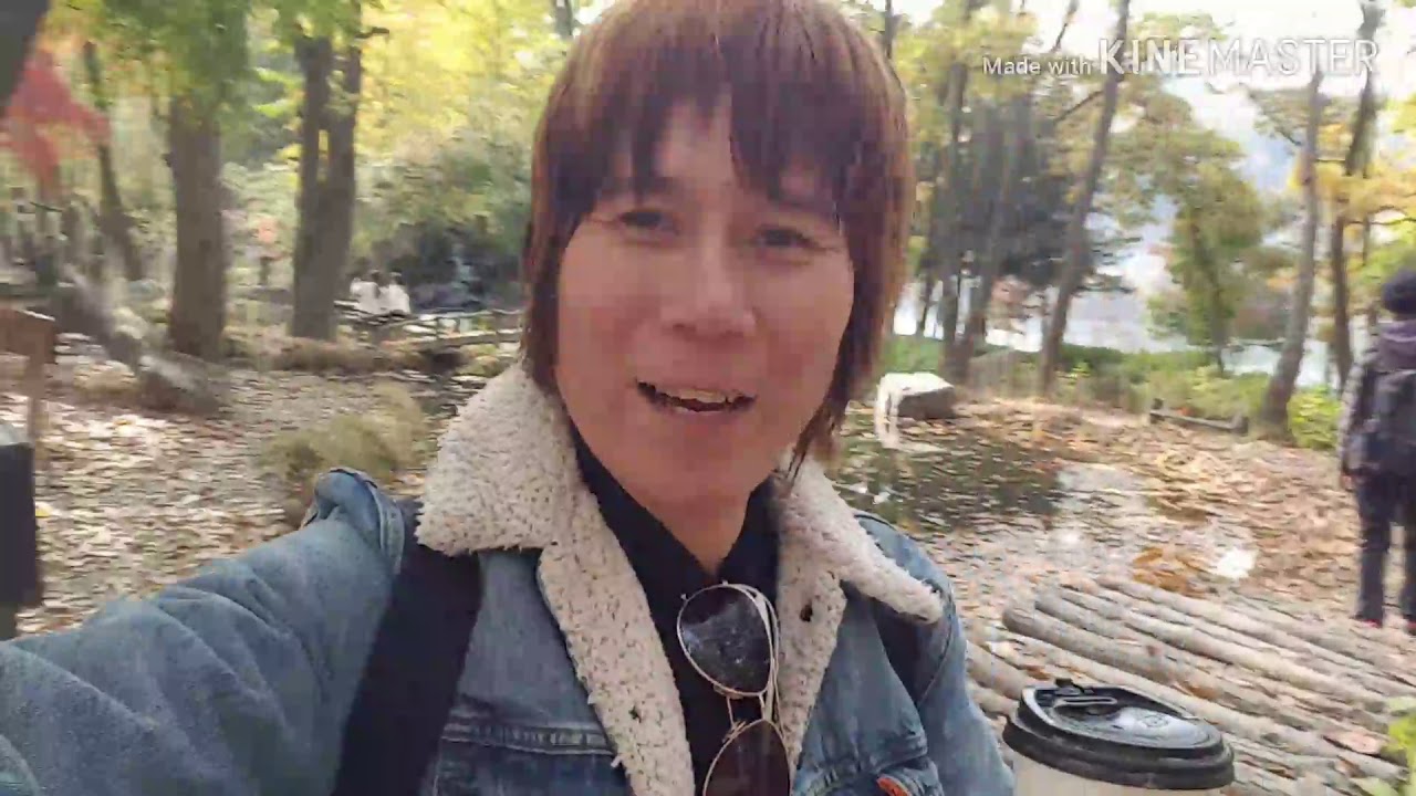 Nami island  .episode4 korean angel with madamv and friens