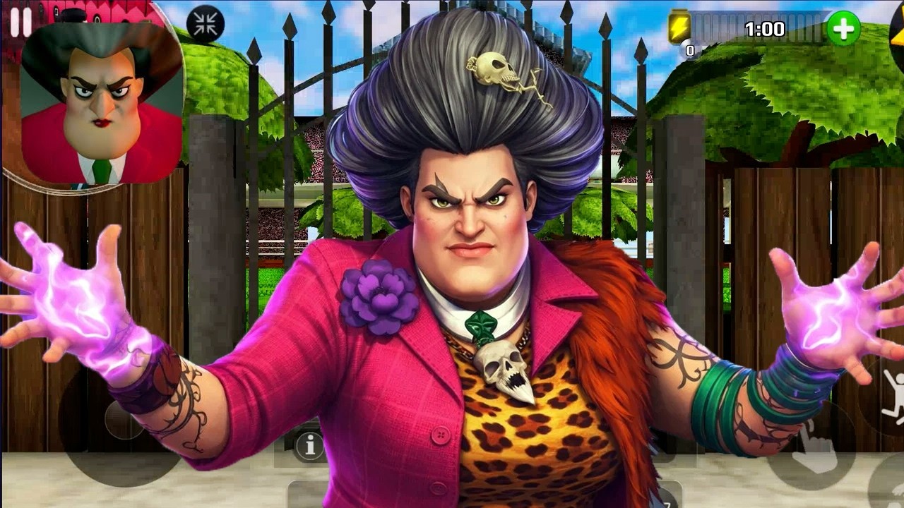 Scary Teacher Stone Age New Update Part 80 New Chapters Game Secrets (IOS ANDROID)