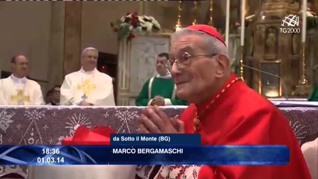 Sotto il Monte, lo storico segretario di Giovanni XXIII riceve la berretta cardinalizia