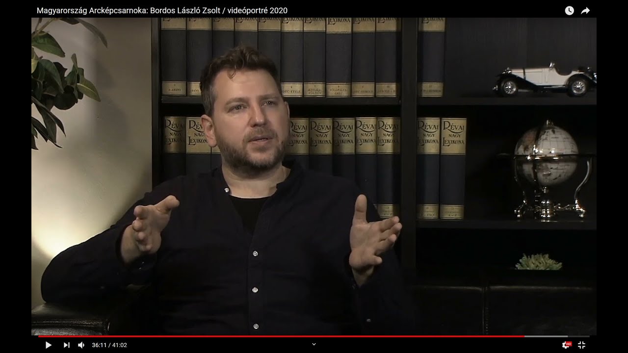 Magyarország Arcképcsarnoka: Bordos László Zsolt / videóportré 2020