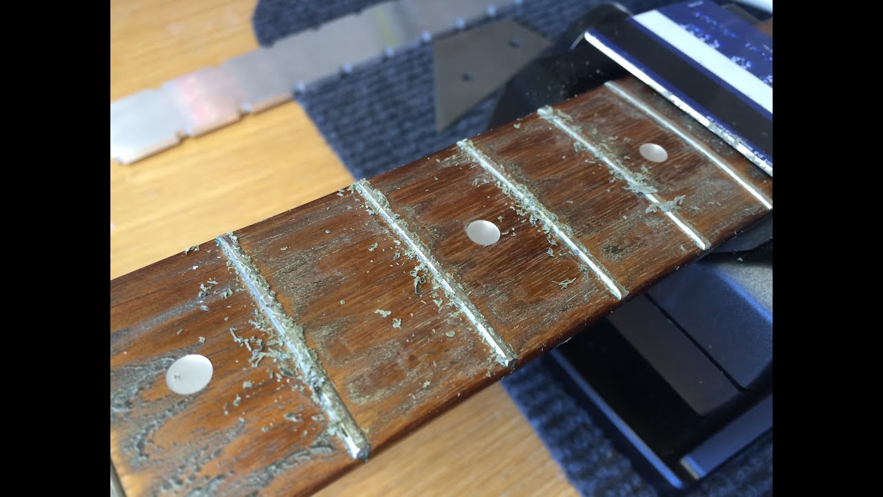 Clean & Oil a Fretboard - Part 1