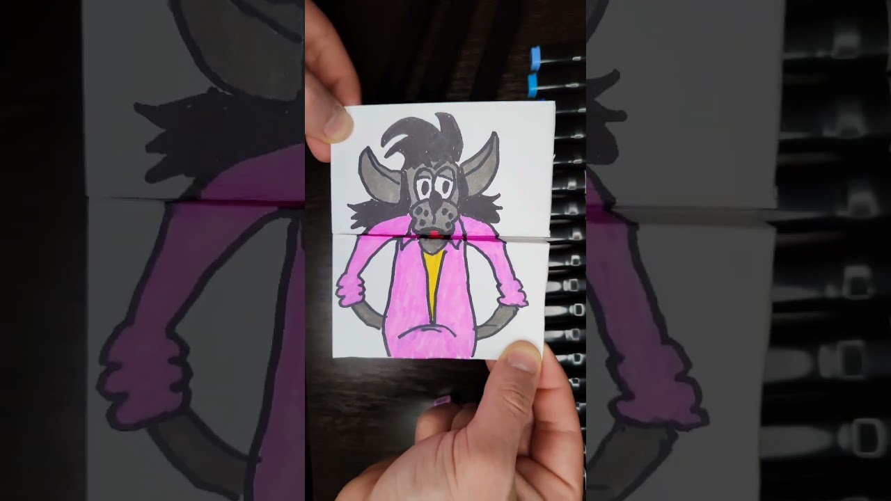 Wolf - Coloring, How to draw 