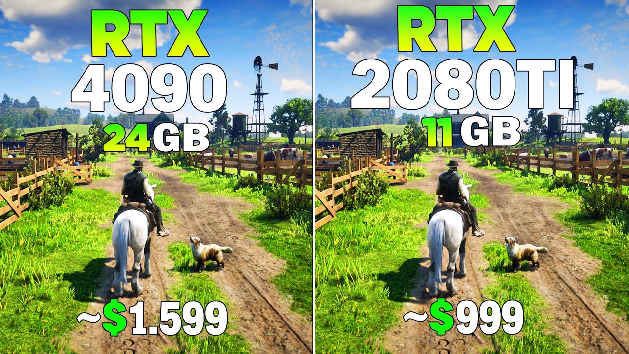 RTX 4090 vs RTX 2080 Tİ - Test in 8 Games