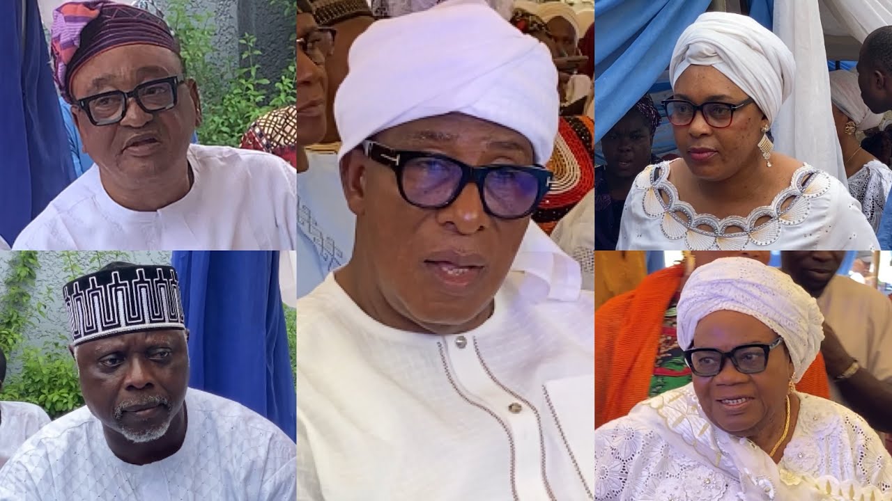 SEE HOW TOP YORUBA NOLLYWOOD ACTORS JIDE KOSOKO, YINKA QUADRI AND DELE ODULE STORM OGA BELLO’S RAMAD