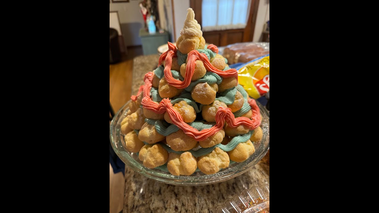Easy build Cream Puff Tree