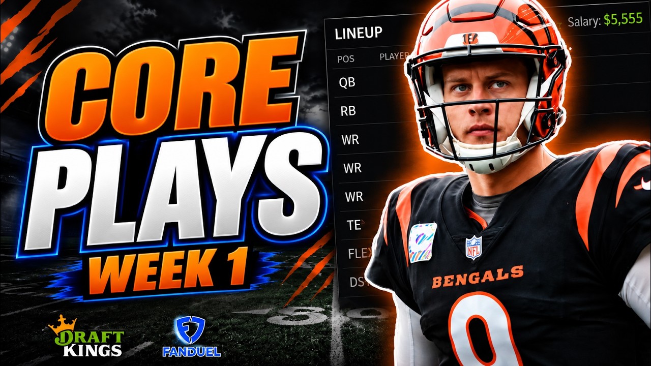 1-я неделя NFL DFS: прогнозы | Основные варианты для DraftKings и FanDuel