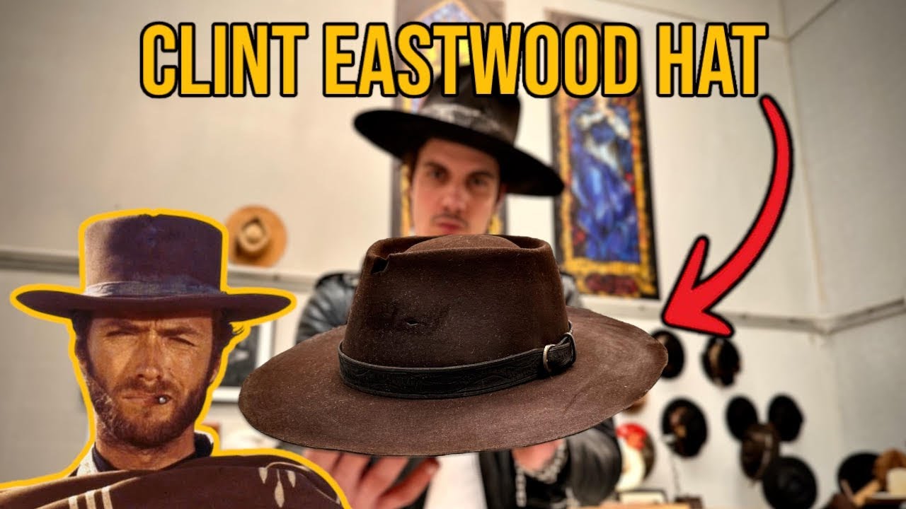 MAKING CLINT EASTWOOD'S HAT -  Full process, long ASMR