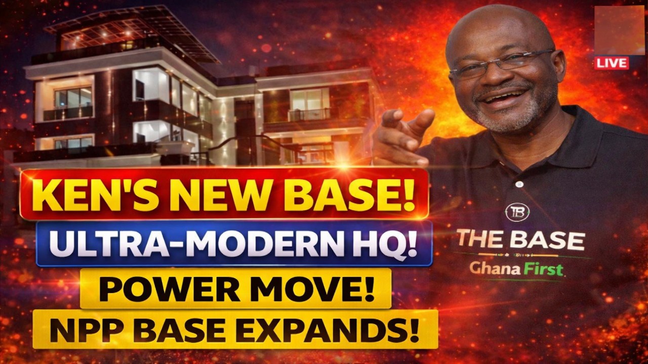 Ух ты! Сторонники Кеннеди Агьяпонга открыли потрясающий партийный офис.