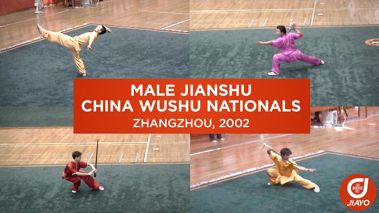 Male Jianshu / Straightsword - 2002 China Wushu Nationals