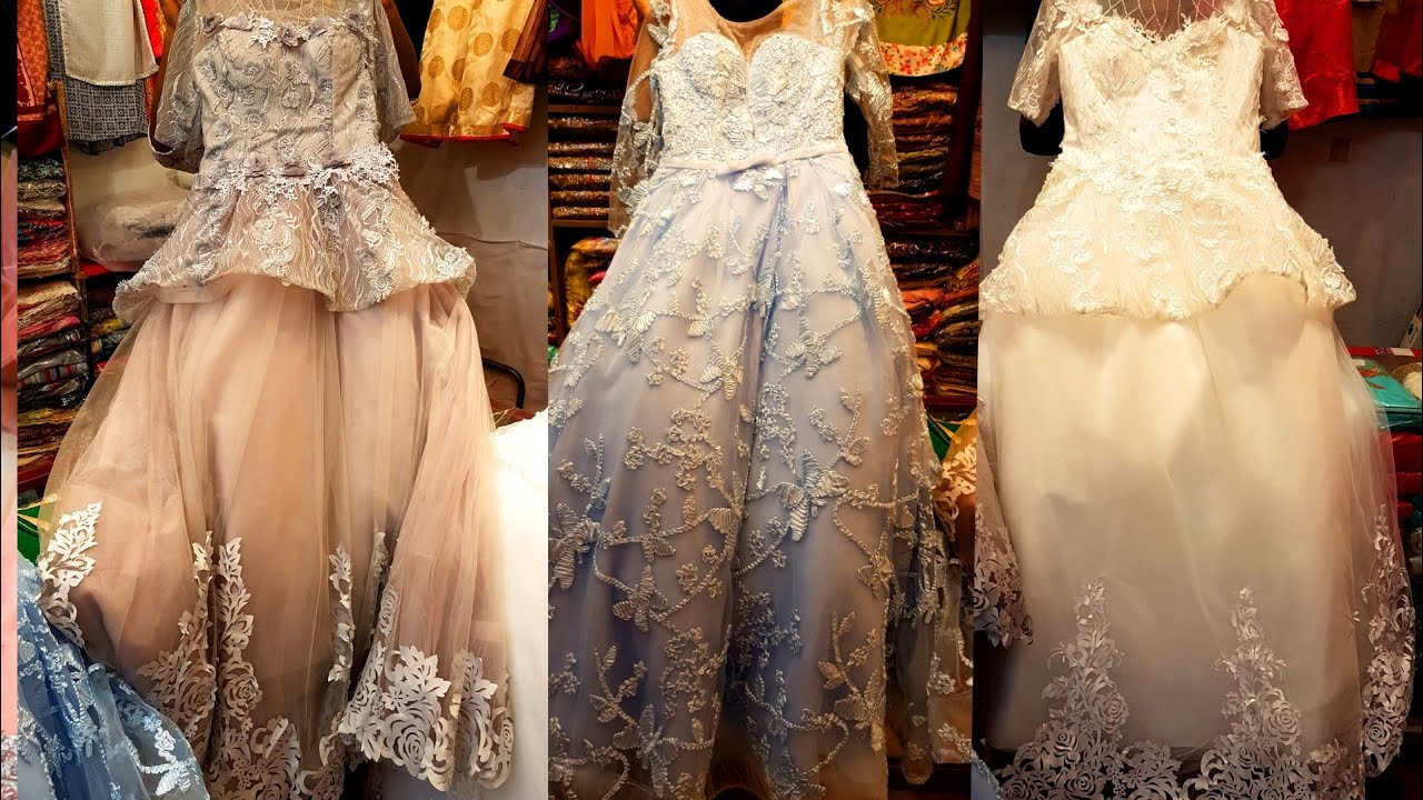 সস্তায় বারবি গাউন কিনুন,  barbie doll gown, Floral babei gown.Eid gown price in bd 2019.